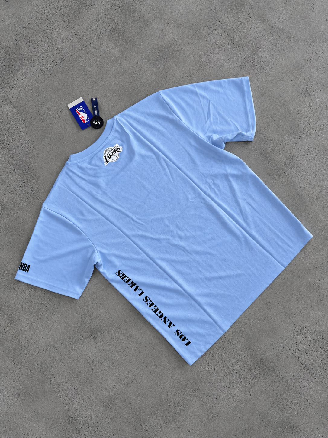 CAMISETA MANGA CORTA LAKERS DE HOMBRE NBA COURT LUXE