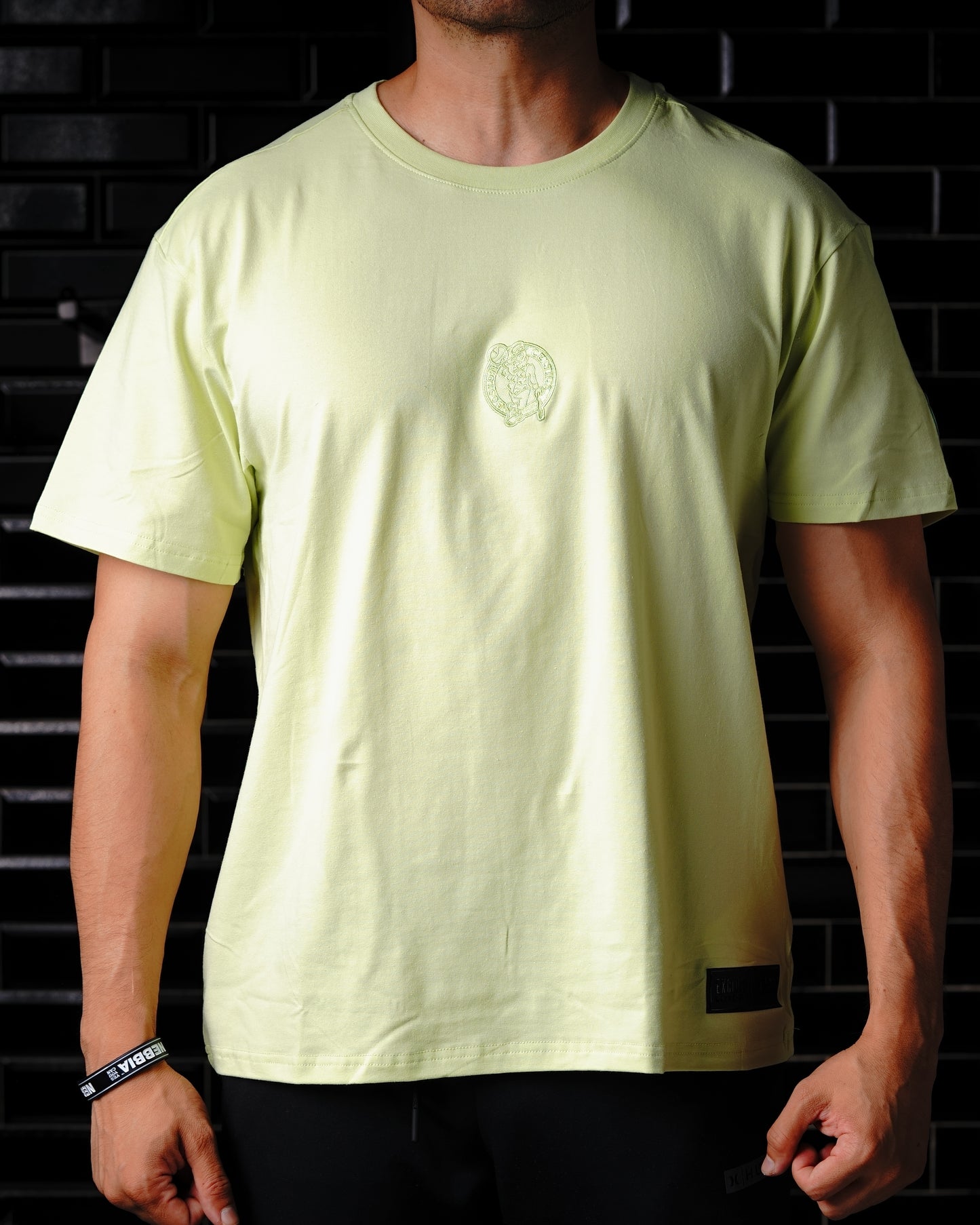 CAMISETA NBA MANGA CORTA CUELLO CELTICS