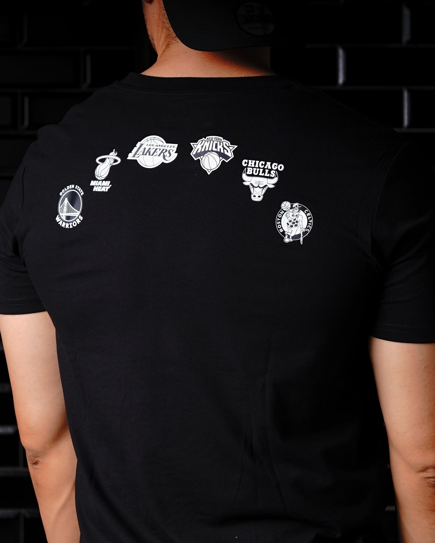 CAMISETA NBA MANGA CORTA CUELLO REDONDO