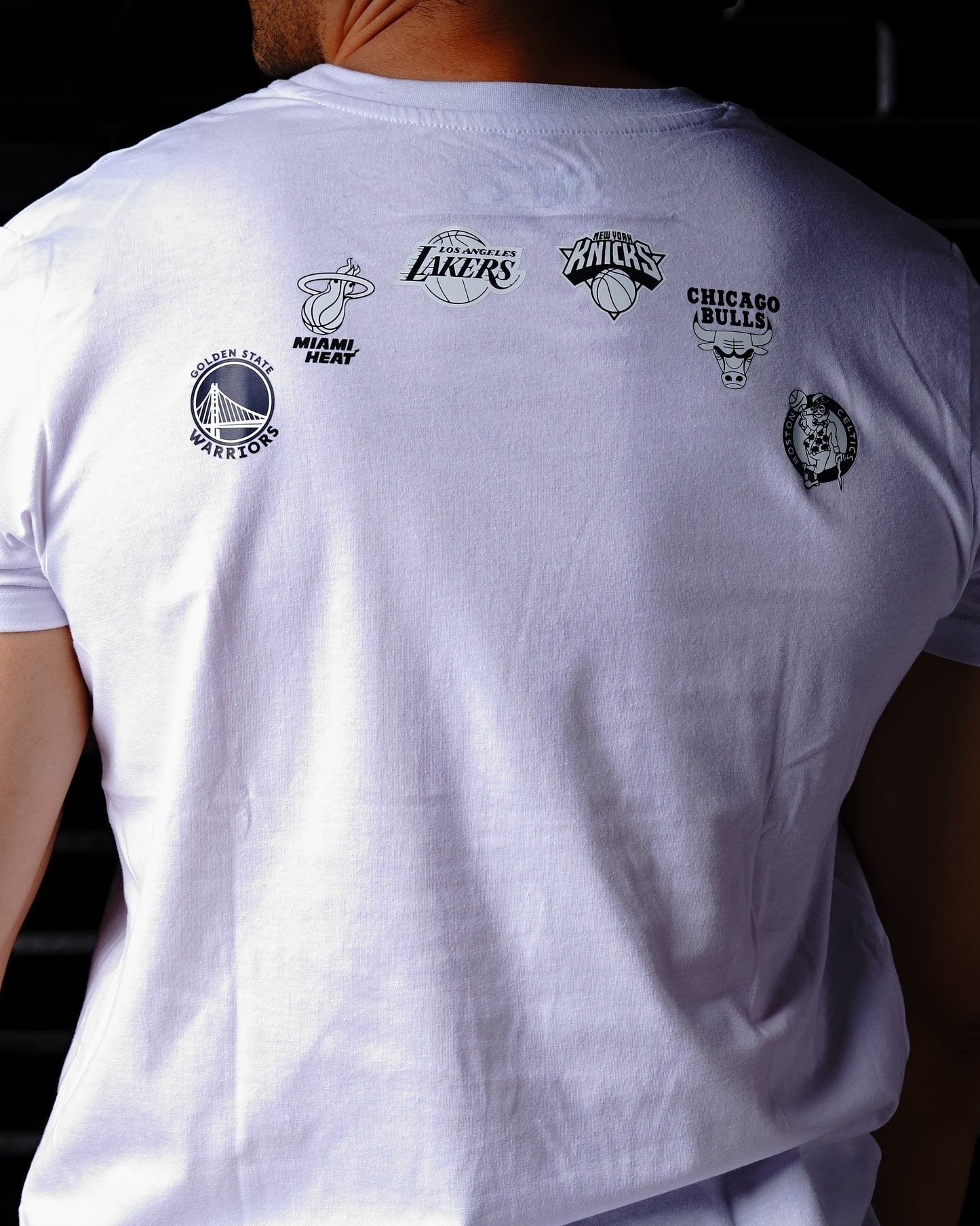 CAMISETA NBA MANGA CORTA CUELLO REDONDO