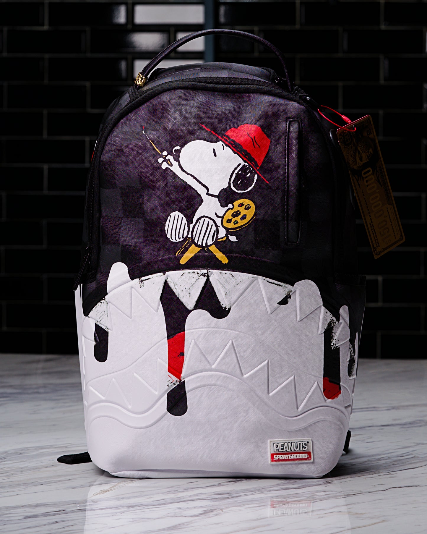 MOCHILA Snoopy Painting Shark