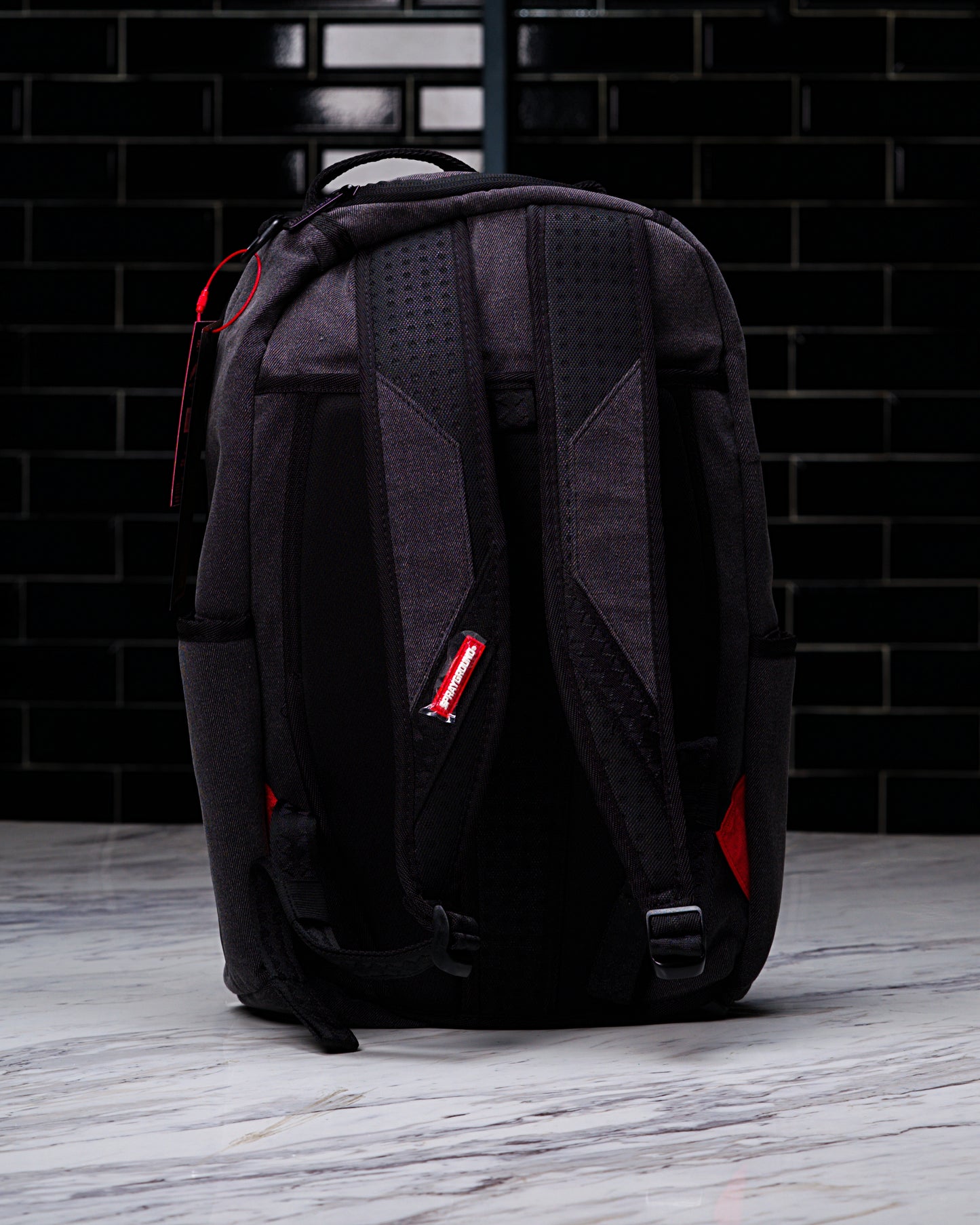 MOCHILA Sprayground Unisex Shark Central Denim Backpack