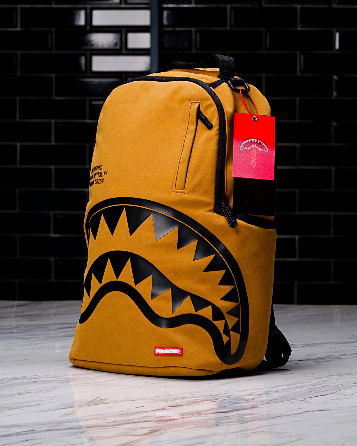 MOCHILA SHARK CENTRAL DLX-FAUX SUEDE BACKPACK