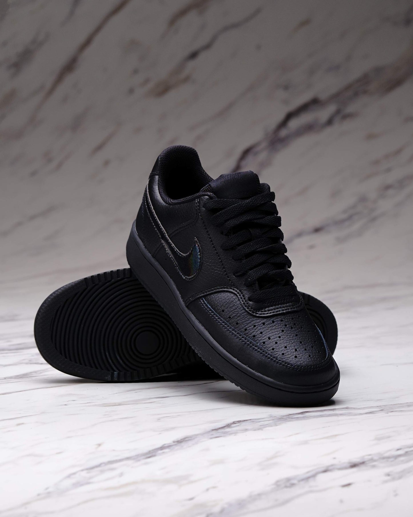 WMNS NIKE COURT VISION LOW BLACK