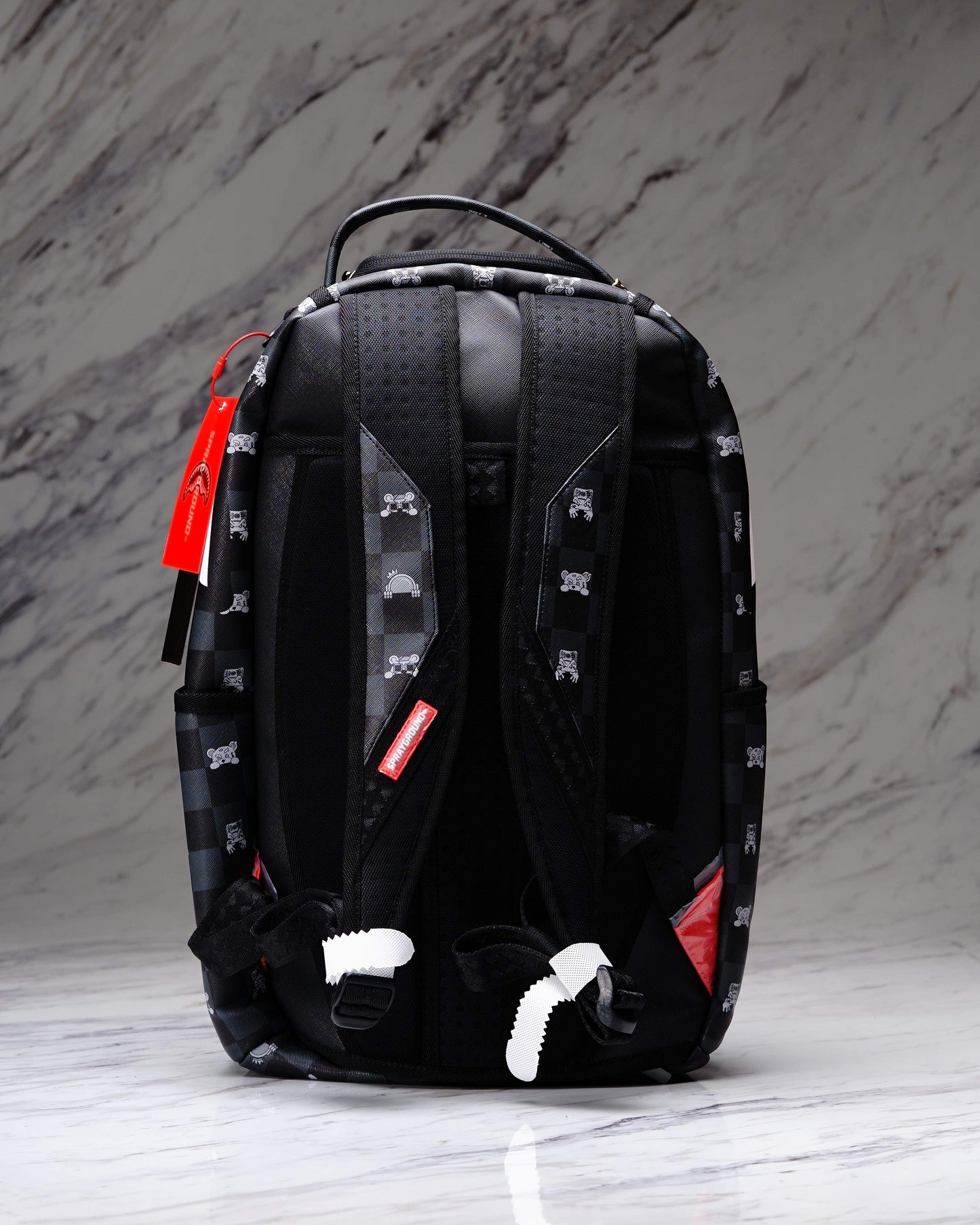 Mochila Gray Peeking Character Check
