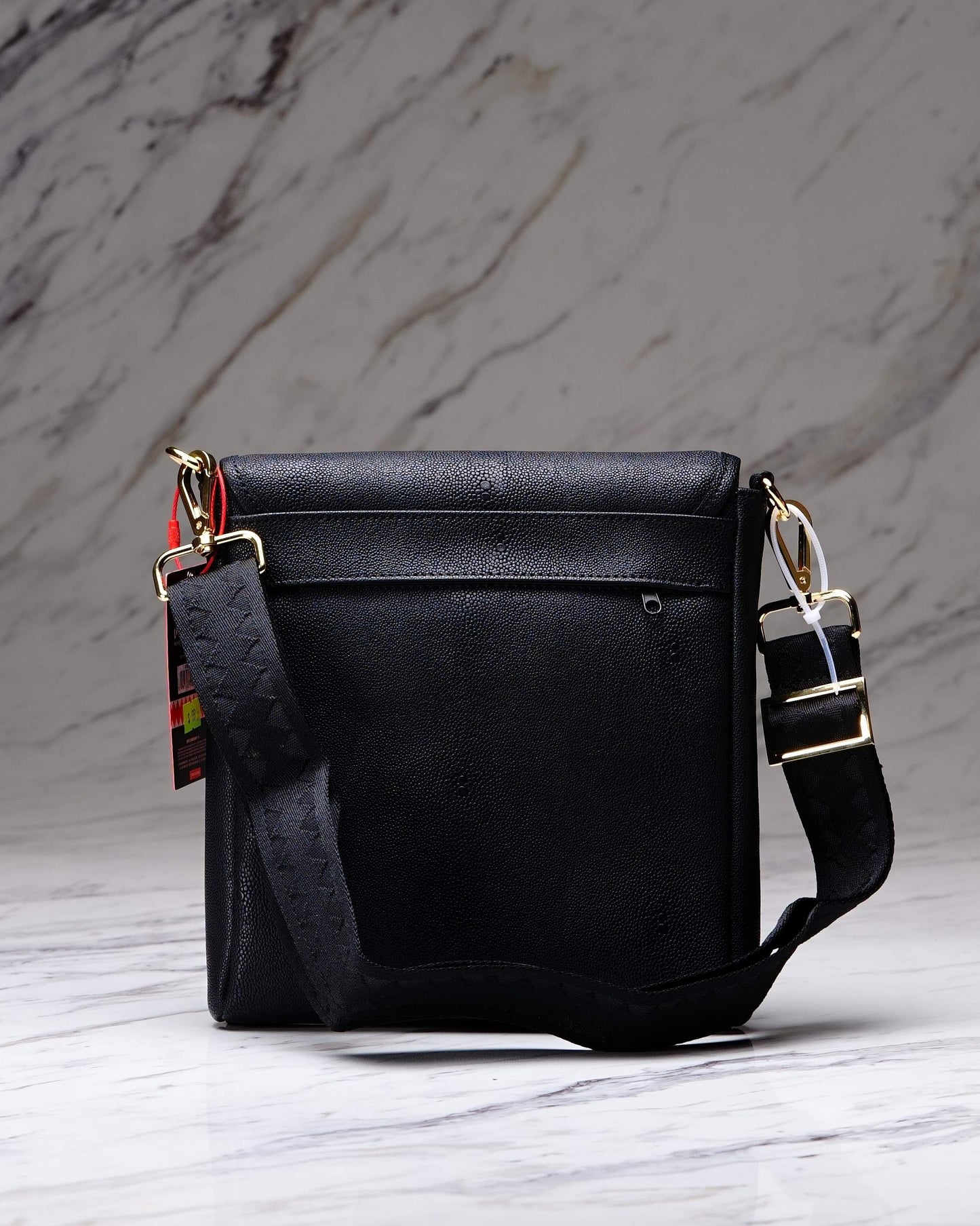 BOLSO CRUZADO ANCHO THAT GOLD DRAP