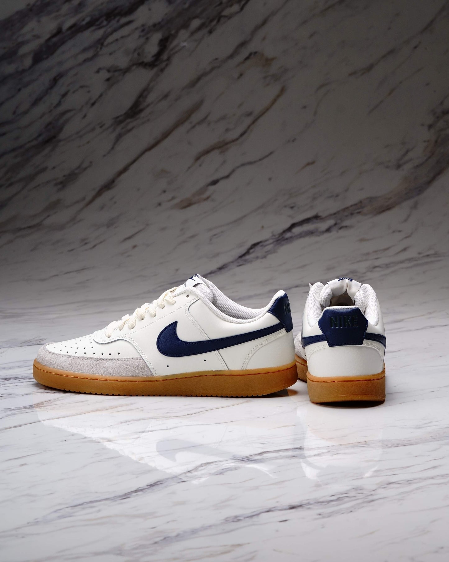 NIKE COURT VISION LO FWC SAIL/MIDNIGHT NAVY-GUM