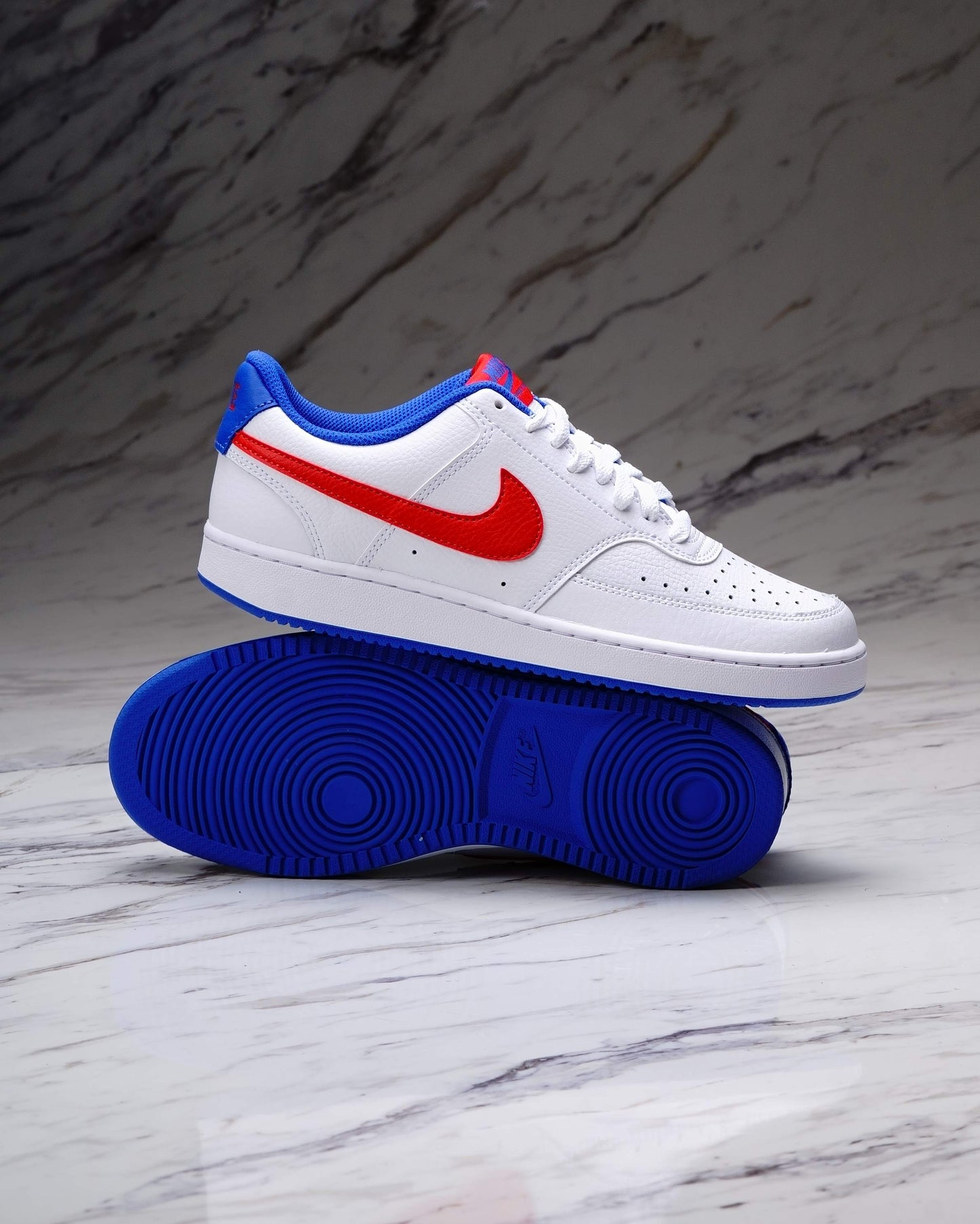 NIKE COURT VISION LO WHITE/UNIV RED-WHITE-HYPER ROY