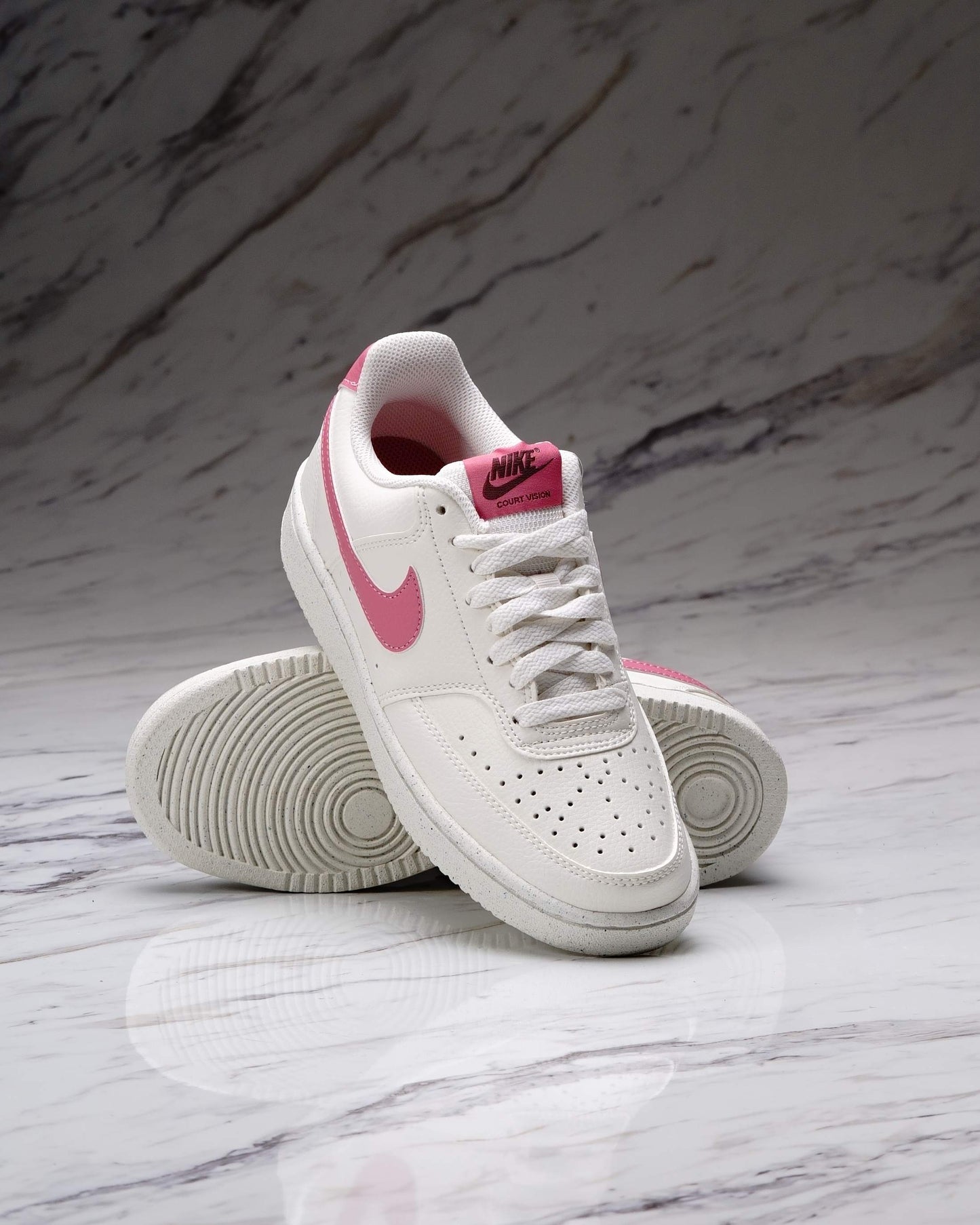 W NIKE COURT VISION LO NN SAIL/PEONY