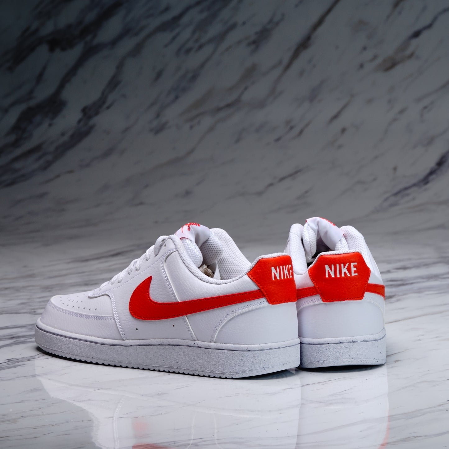NIKE COURT VISION LO NN/WHITE/PICANTE RED