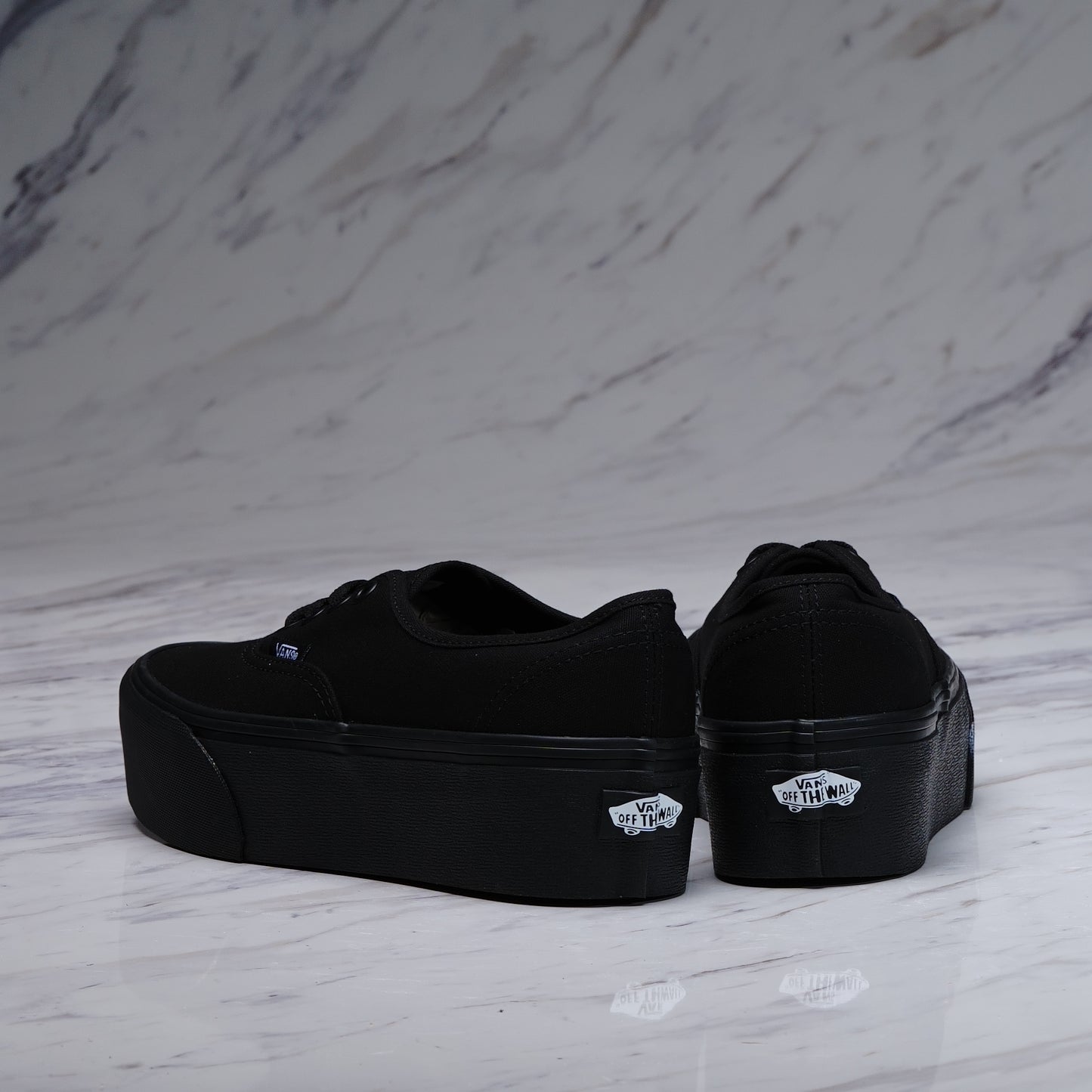 VANS Authentic Stackform/Canvas Black/Black