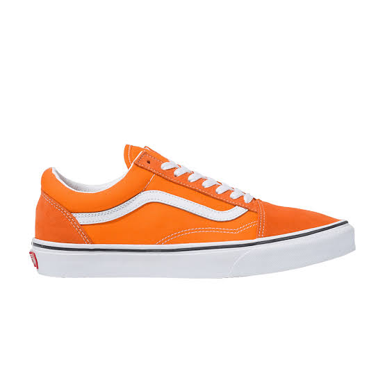 VANS Old Skool Orange Tiger/ True white