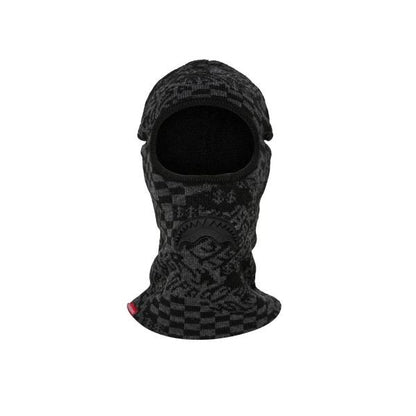 PASAMONTAÑAS KNIT BLACK WARP CHECK