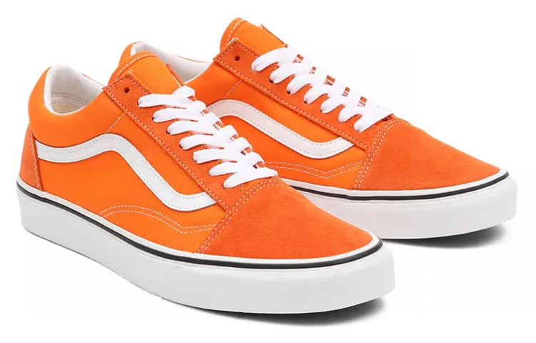 VANS Old Skool  Orange Tiger/ True white