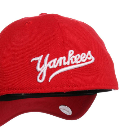 GORRA NEW ERA - New York Yankees Scarlet White Logo