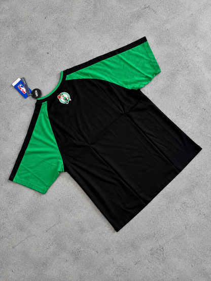 CAMISETA MANGA CORTA DE HOMBRE NBA SANDWICH MESH PLACEMENT LOOSE FIT CELTICS