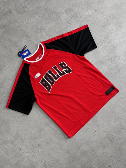 CAMISETA MANGA CORTA DE HOMBRE NBA SANDWICH MESH PLACEMENT LOOSE FIT CHICAGO BULL