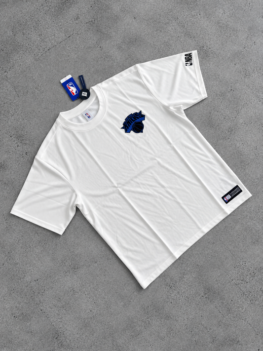 CAMISETA MANGA CORTA KNICKS DE HOMBRE NBA COURT LUXE