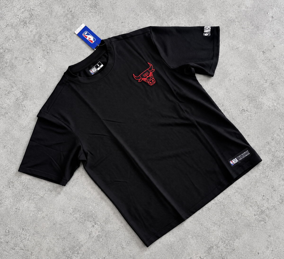 CAMISETA MANGA CORTA CHICAGO BULL DE HOMBRE NBA COURT LUXE