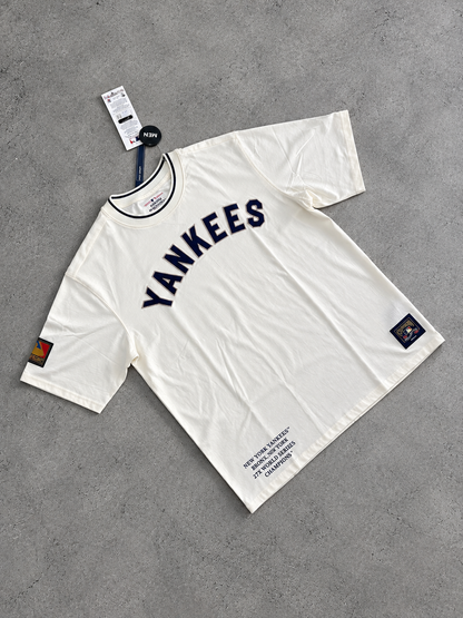 CAMISETA MANGA CORTA YANKEES DE HOMBRE MLB FRONT TWILL WITH EMBROIDERY LOOSE FIT