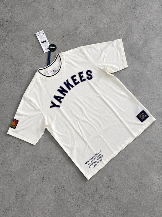 CAMISETA MANGA CORTA YANKEES DE HOMBRE MLB FRONT TWILL WITH EMBROIDERY LOOSE FIT