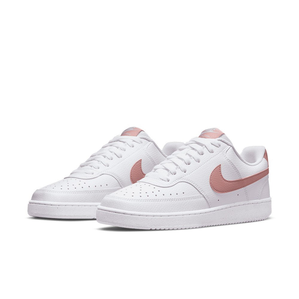 W NIKE COURT VISION LO N - WHITE/PINK