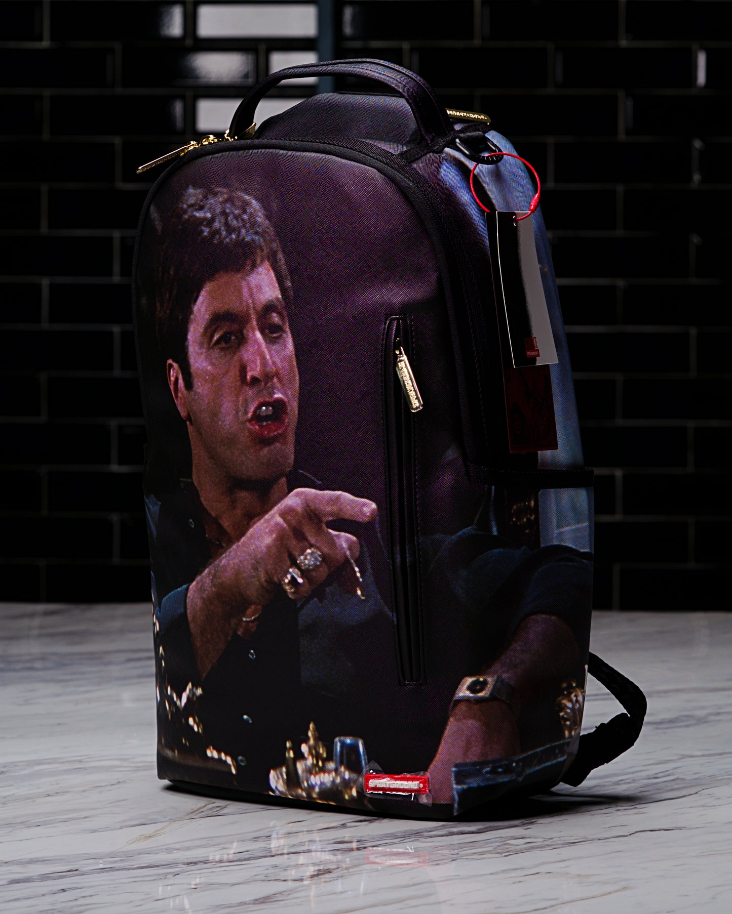 MOCHILA Scarface Paint DLXSV Mens Backpack (Black/Multi)