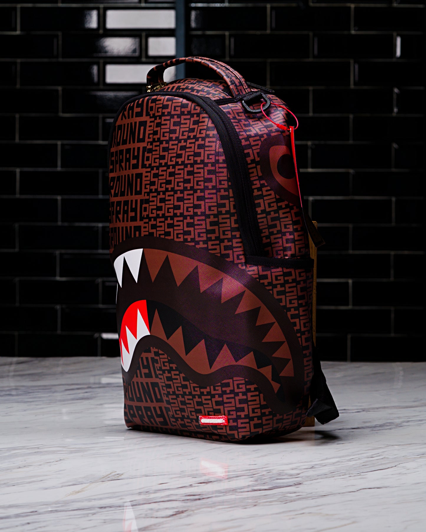 MOCHILA SHARK CENTRAL DLX-FAUX SUEDE BACKPACK