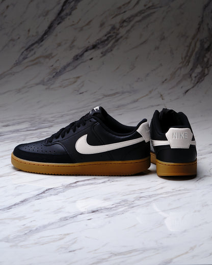 COURT VISION LO V3 BLACK/SAIL-GUM LT BROWN