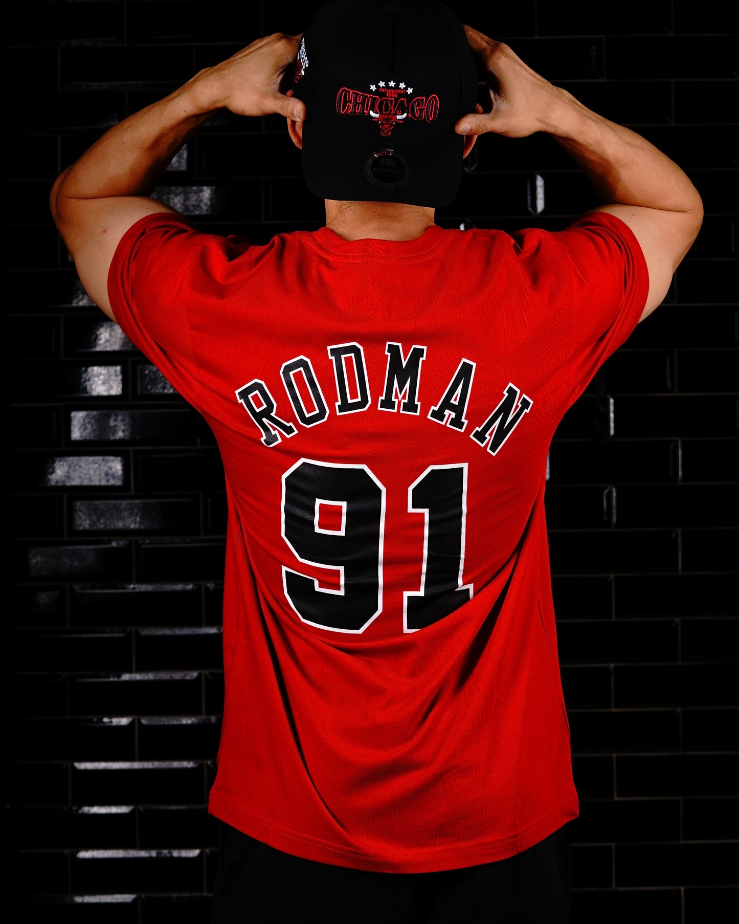 CAMISETA NBA MITCHELL & NESS CHICAGO BULLS DENNIS RODMAN 91