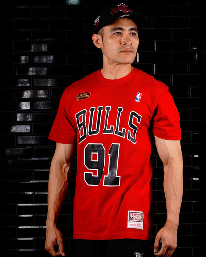 CAMISETA NBA MITCHELL & NESS CHICAGO BULLS DENNIS RODMAN 91