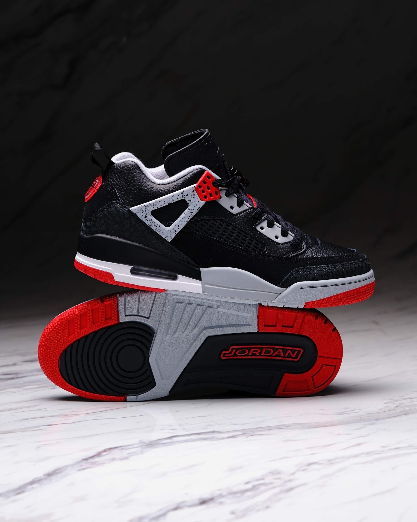 JORDAN SPIZIKE LOW Black Cement