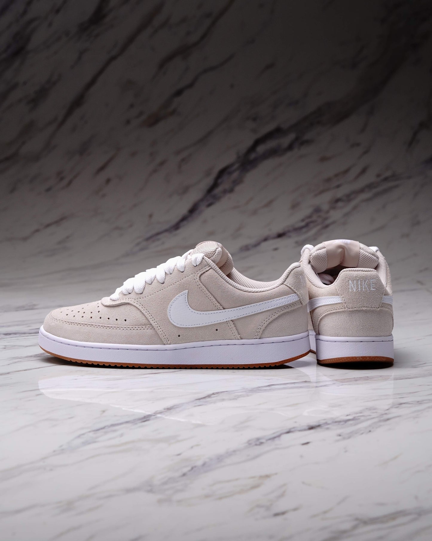 NIKE COURT VISION LO FL LT OREWOOD BRN