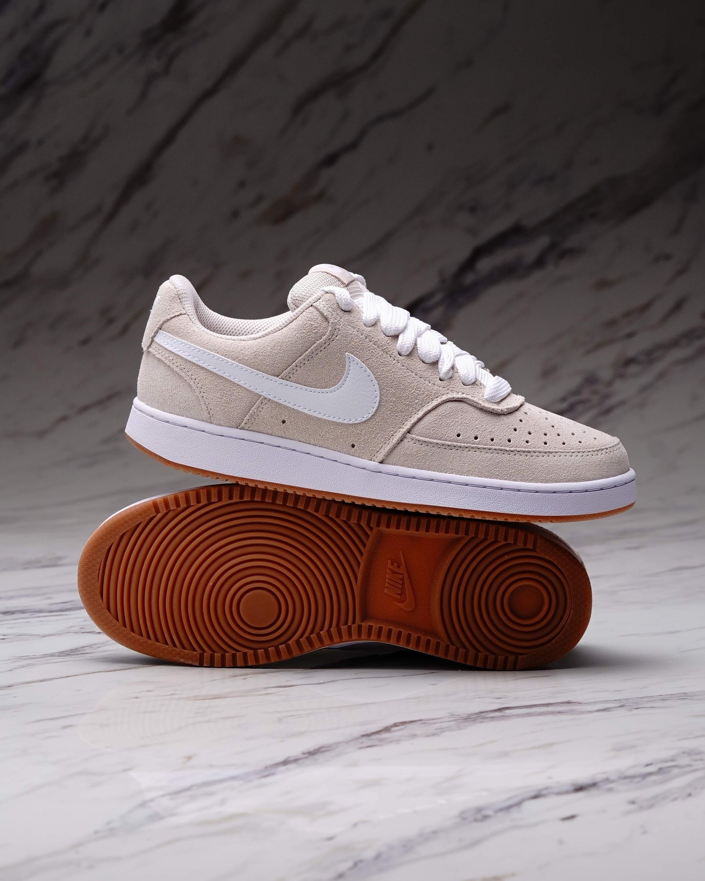 NIKE COURT VISION LO FL LT OREWOOD BRN
