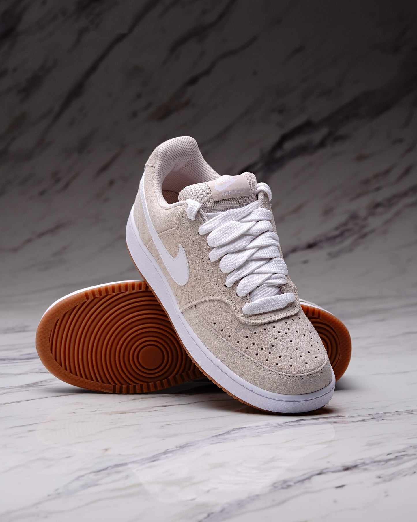 NIKE COURT VISION LO FL LT OREWOOD BRN