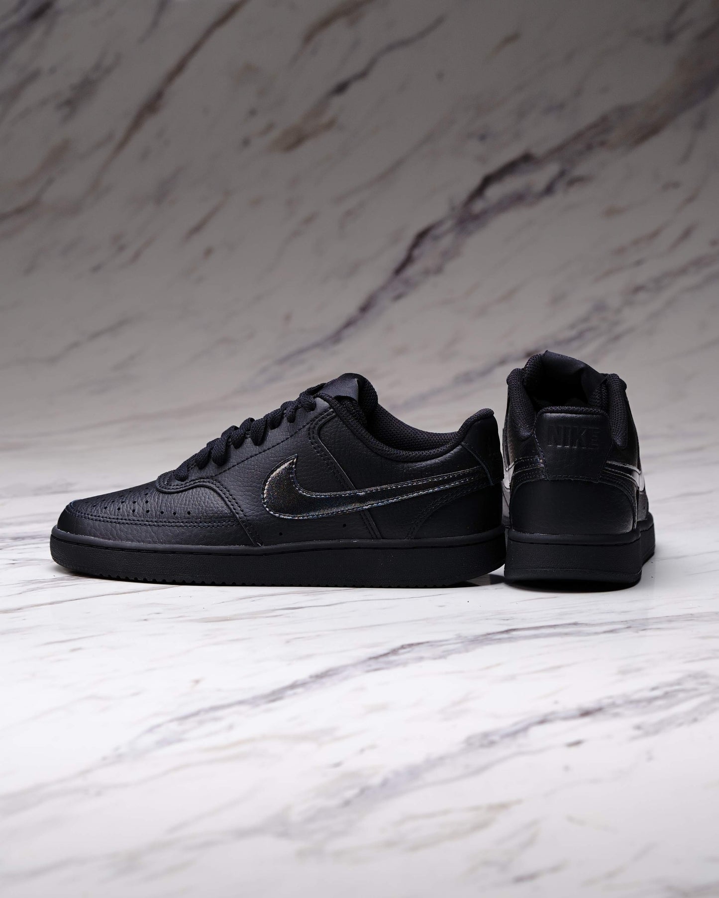 WMNS NIKE COURT VISION LOW BLACK