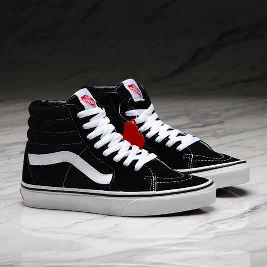 VANS SK8-HI - Black/Black/White