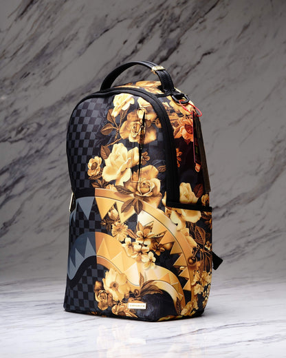 MOCHILA GOLD FLORAL REMIX