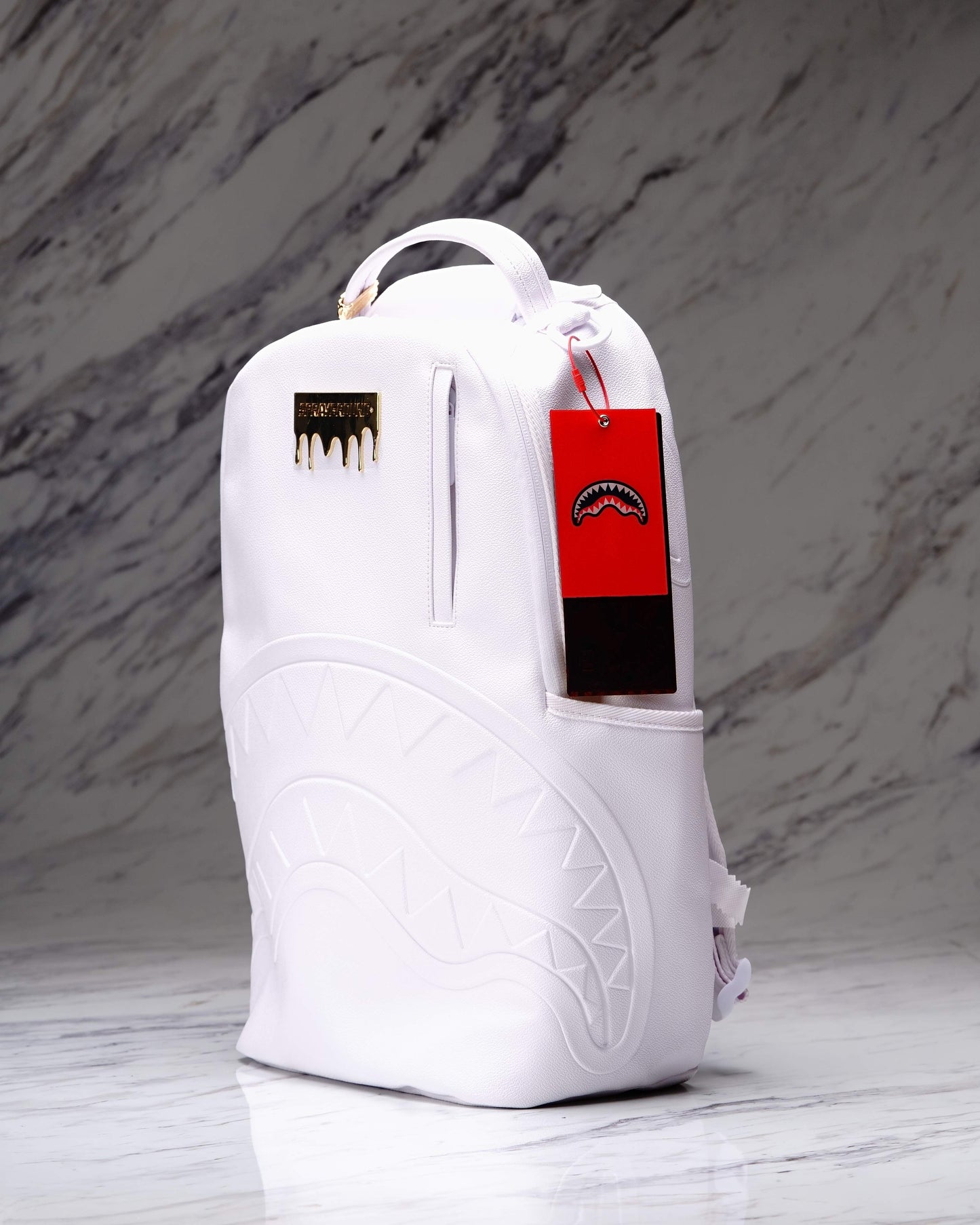 MOCHILA GOLD BRICK LUXE WHITE