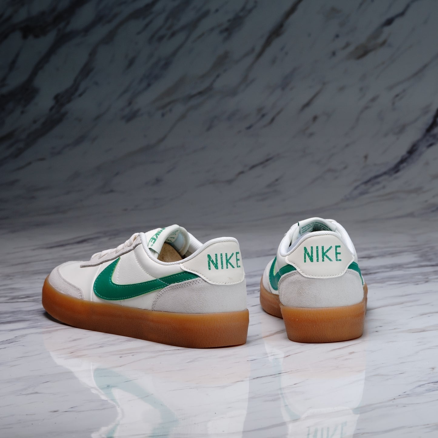 NIKE KILLSHOT 2 LEATHER/SAIL/LUCID GREEN-GUM YELLOW