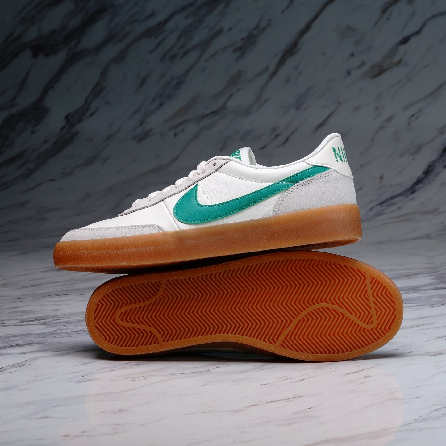 NIKE KILLSHOT 2 LEATHER/SAIL/LUCID GREEN-GUM YELLOW