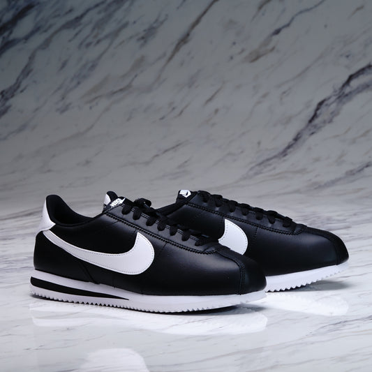 NIKE CORTEZ BLACK-WHITE