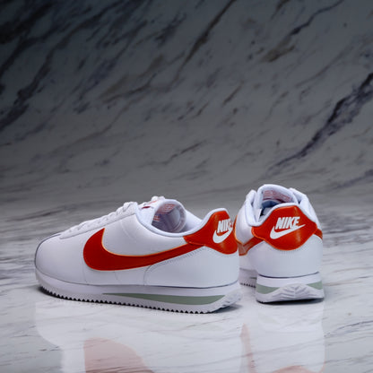 NIKE CORTEZ/WHITE/CAMPFIRE ORANGE-JD HRZN