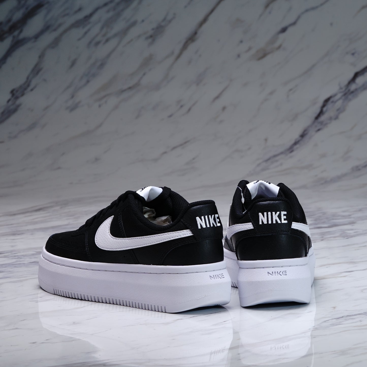 NIKE COURT VISION ALTA/BLACK/WHITE