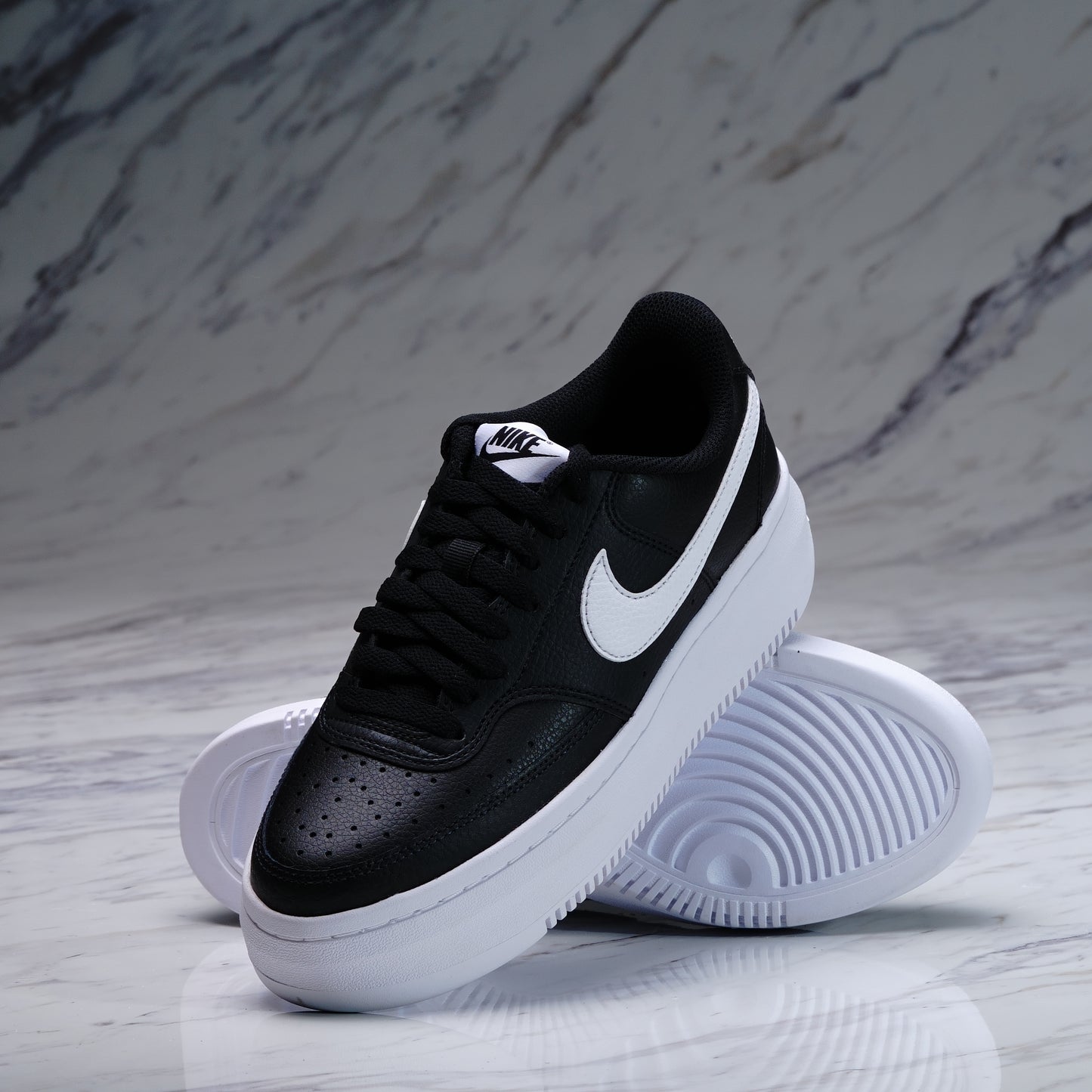 NIKE COURT VISION ALTA/BLACK/WHITE