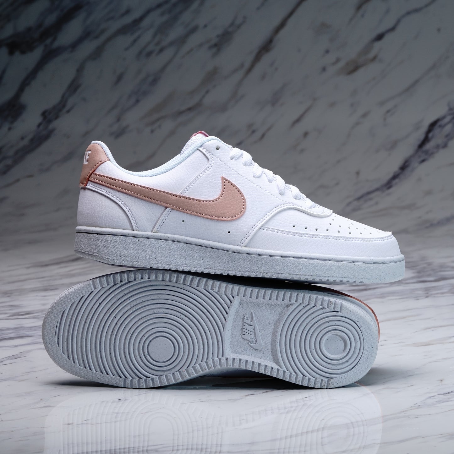 W NIKE COURT VISION LO N - WHITE/PINK