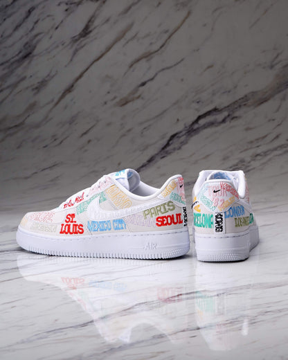 AIR FORCE 1 07 LOW LV8 STY WHITE