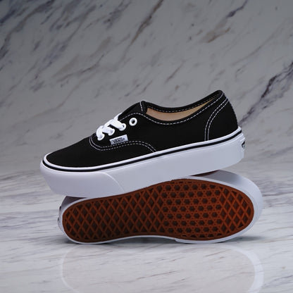 VANS BLACK/Authentic Platform 2.0