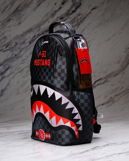 MOCHILA BOEING P-51 MUSTANG SHARKMOUTH