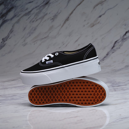 VANS Authentic Stackform Canvas Black/True White